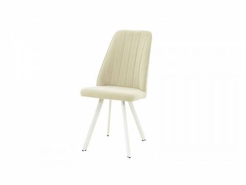 Стул Монако велюр холланд 06/муар белый 4 шт