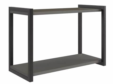 Полка Юниор графит/черный муар