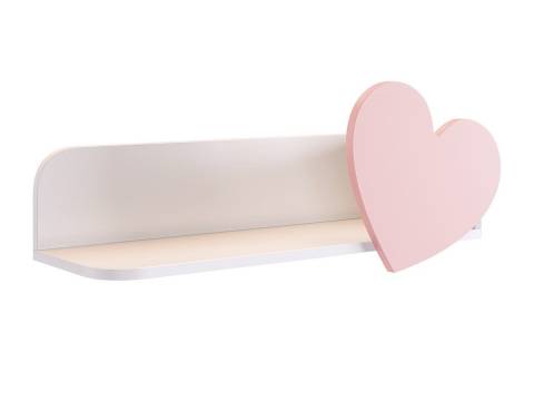 Полка навесная Сердечко