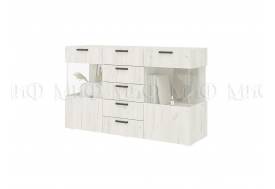 Комод Алтея Дуб крафт Белый