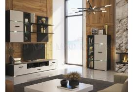 Гостиная Николь Пластер Бьянко, Черный