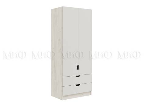 Шкаф 800 Юниор-4 Шарли Белый