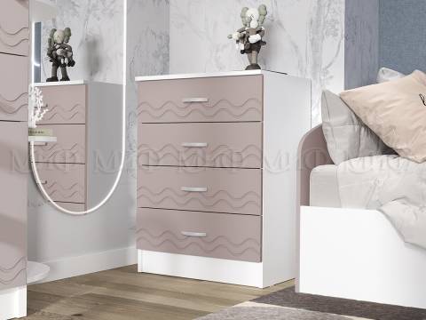 Комод Юниор-2 шарли pink