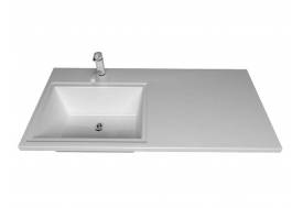 Раковина над стиральной машиной Marshall 120 левая MySpace Белый