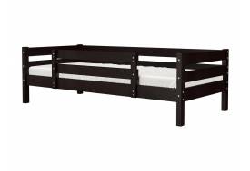 Кровать Глория с бортиком Орех тёмный