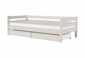 Кровать Глория с ящиками Белый античный