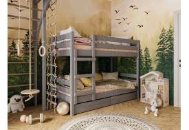 Кровать Джуниор с ящиками Антрацит