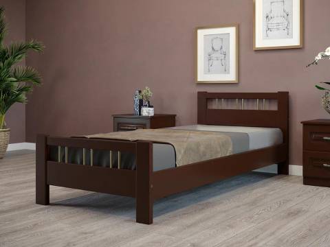 Кровать Вероника-3 900 Орех