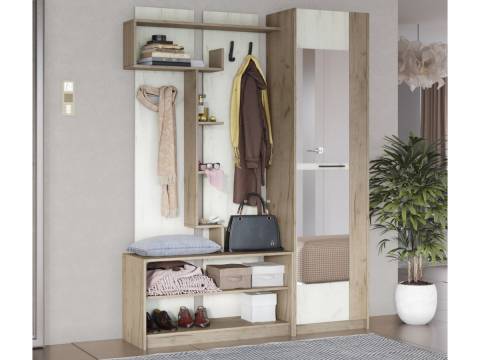 Прихожая базовый модуль Марица дуб крафт