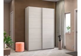 Шкаф-купе Прайм 2-х дверный 1400 два ДСП Ясень Анкор Светлый