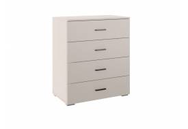 Комод 4 ящика Осло М05 ручка брусок Кашемир