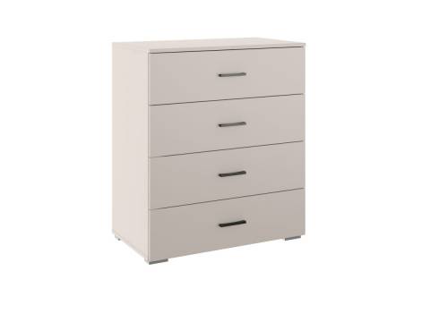 Комод 4 ящика Осло М05 ручка брусок Кашемир