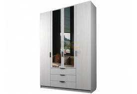 Шкаф с 3 ящиками Экон ЭШ3-РП-21-16-3я два зеркала