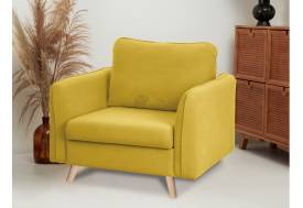 Кресло 4445 ткань Вивальди 15 желтый