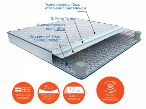 Матрас Сэм ширина 1200