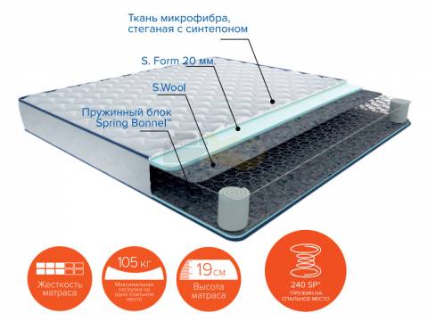 Матрас Брюс ширина 900