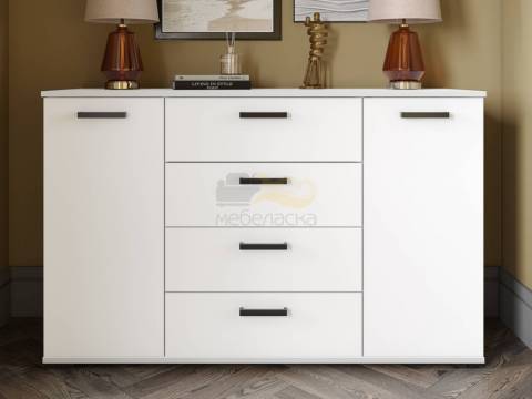 Комод КМ-4 белый