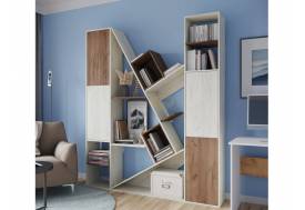 Стеллаж СТМ-3 крафт табачный-крафт белый