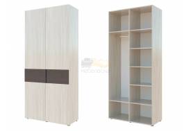 Шкаф комбинированный с полками и 1 штангой Гранд ГШК/1-23-10-33