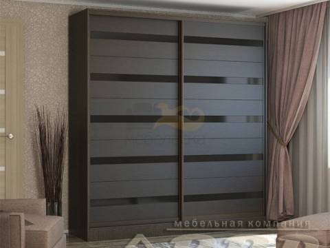 Шкаф-купе Лотос-1 венге 1500