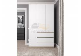 Шкаф Мори МШ1200.1 сонома/белый