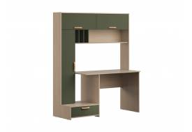 Стол письменный 03.243 Лайт Плэйн, Дымчатый Зеленый