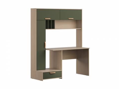 Стол письменный 03.243 Лайт Плэйн, Дымчатый Зеленый