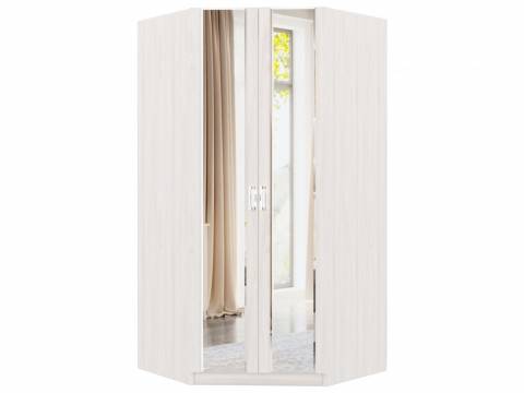 Шкаф ПШ-9 с зеркалом Сабрина-2 Ясень анкор светлый