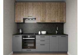 Кухонный гарнитур Умбра 2400 (верх 950 мм) МДФ