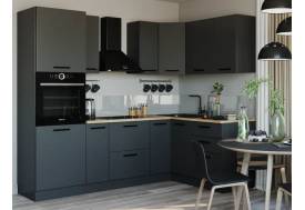 Кухонный гарнитур Антрацит 2400х1600