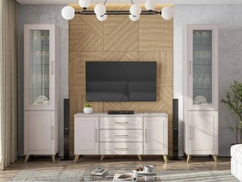 Гостиная Антеро с декоративными опорами