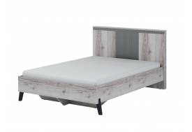 Кровать с ножками 1600 Ольга 3 дуб делано