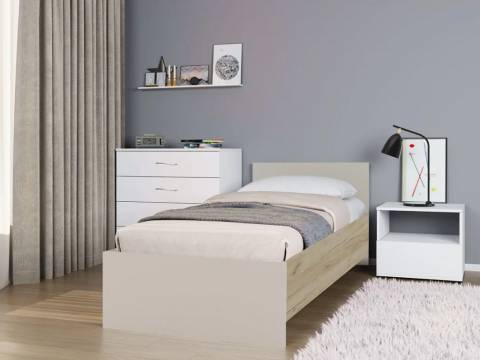 Кровать Монблан 90х200 см Кашемир