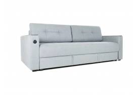 Диван Тургояк c USB розеткой Серый Forest 993