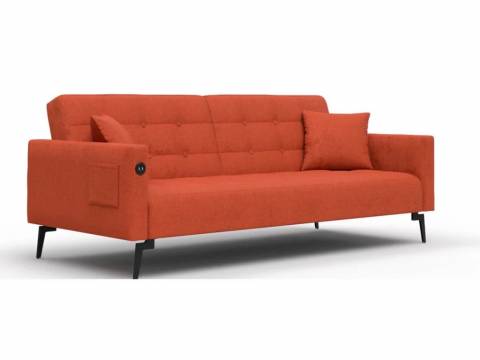 Диван Аллаки с USB розеткой Терракотовый Tailor 19