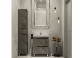 Комплект для ванны напольный Леон 60 оникс