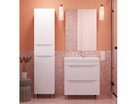 Комплект для ванны напольный Сохо 70 белый