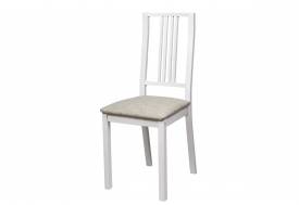 Стул полумягкий С-40 А брикс латте/белая эмаль