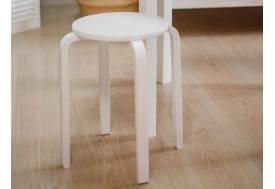 Табурет Family круглый белый
