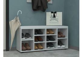 Тумба София-5 белый текстурный/белый