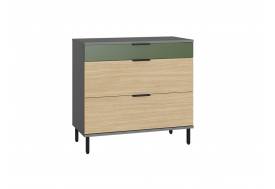 Комод 16.234.03 Марвэл Плэйн, Дымчатый Зеленый