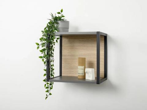 Полка 16.487 Марвэл Темно-серый, Плэйн