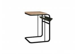 Стол журнальный 12.122 Марвэл Плэйн, Черный