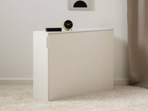 Тумба выкатная 16.159 Марвэл Белый PE шагрень