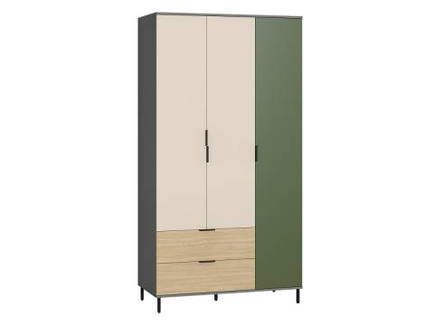 Шкаф 16.317.02 Марвэл Сатин, Плэйн, Дымчатый Зеленый