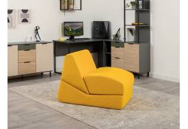 Кресло Марвэл сетка Желтая