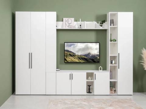 Гостиная Эйр Белый  шагрень