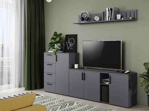 Гостиная Эйр Серый Графит