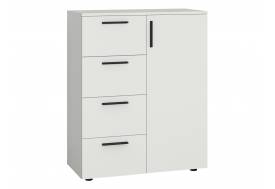 Комод 16.241 Эйр Белый шагрень