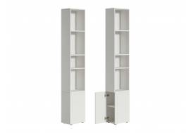 Шкаф торцевой 16.323 Эйр Белый PE шагрень